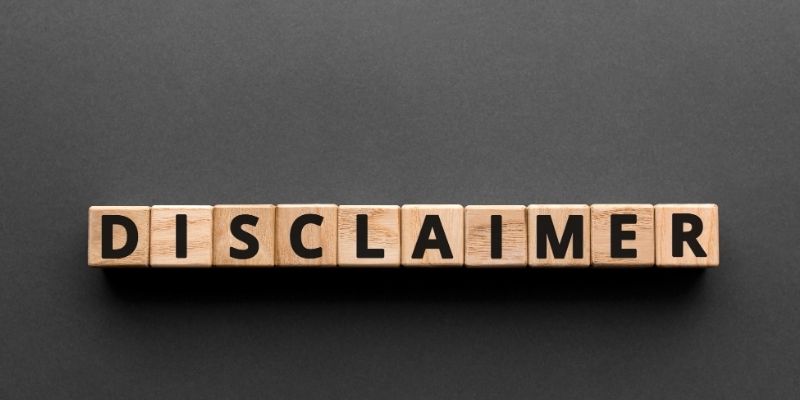 Custom disclaimers match service needs