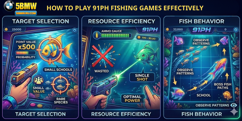 How to Play 91PH Fishing Games Effectively