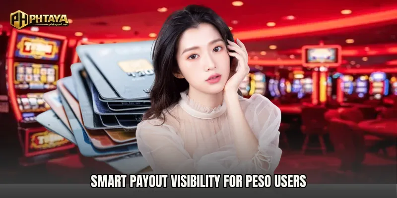 Smart payout visibility for peso users