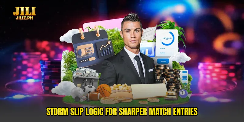 Storm slip logic for sharper match entries